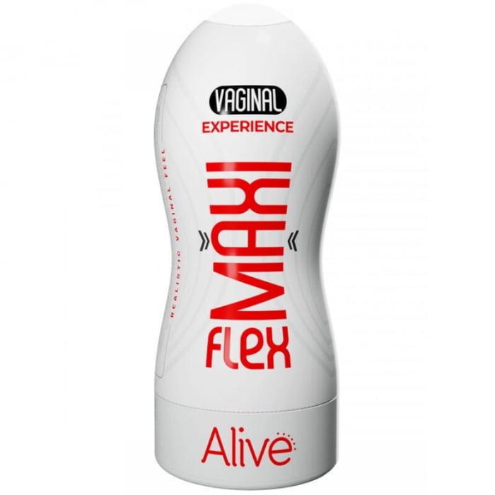 Masturbator Alive Flex Realist Vagin, Marime L, 19 x 7,8 cm, din TPE [6]