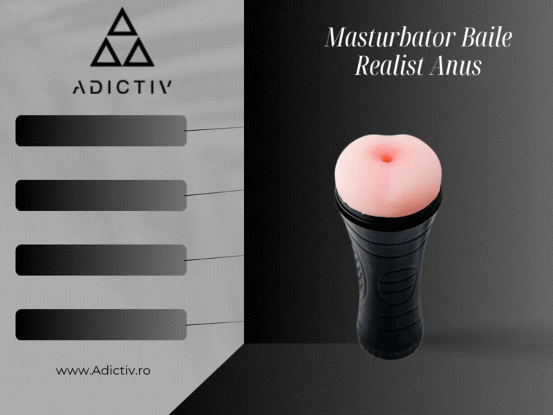 Masturbator Baile Realist Anus cu 7 Functii de Vibratii – Experienta Realista si Intensa [2]