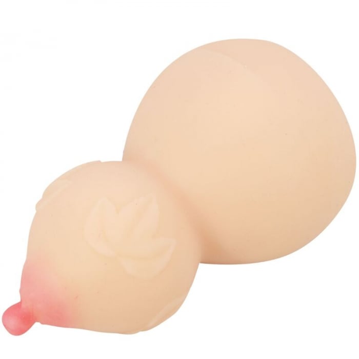 Masturbator Crazy Bull Calabash, în Forma de San, 15 cm, din TPR, Culoare Natur [4]