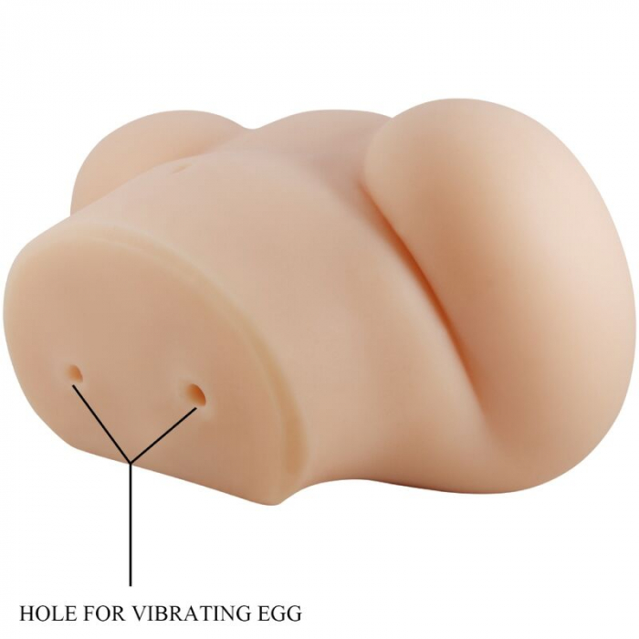 Masturbator Crazy Bull Luna, Realist, cu Vagin si Anus, Vibratii Reglabile, 1.48 kg [8]