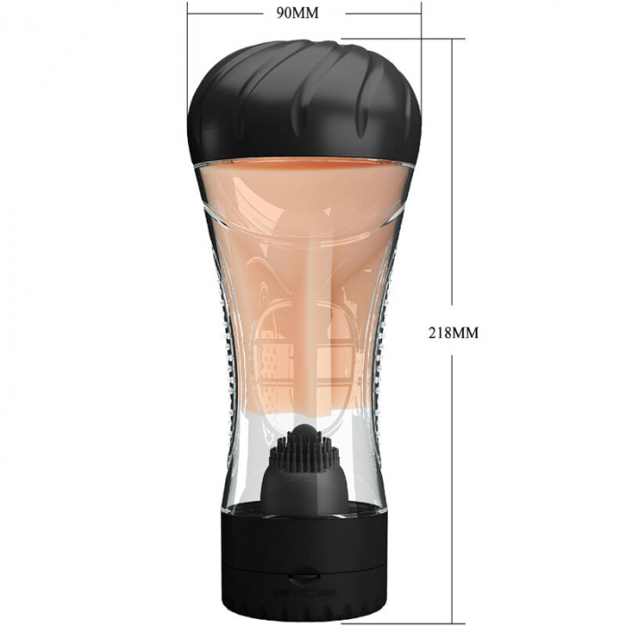 Masturbator Pretty Love Naomi cu Vibratie - Design Realist si Compact [4]