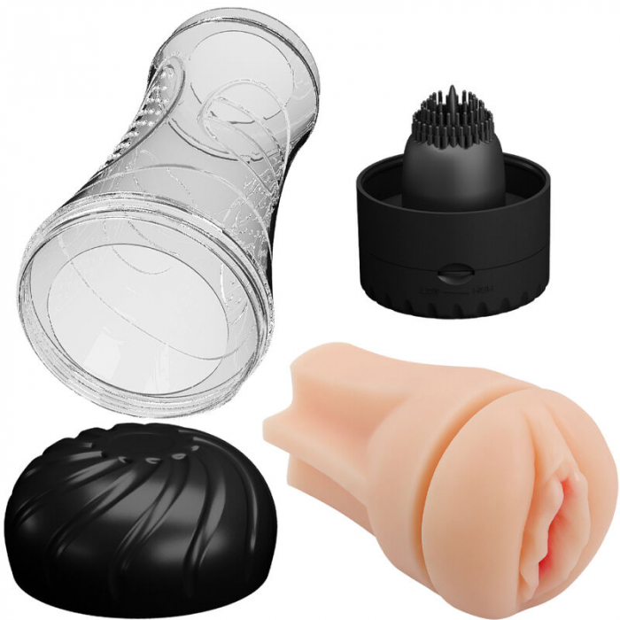 Masturbator Pretty Love Naomi cu Vibratie - Design Realist si Compact [7]