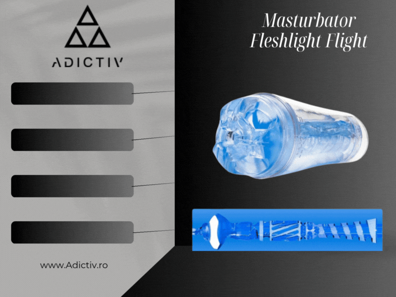 Masturbator Fleshlight Flight cu Design Compact si Realist - Ideal pentru Calatorii [2]