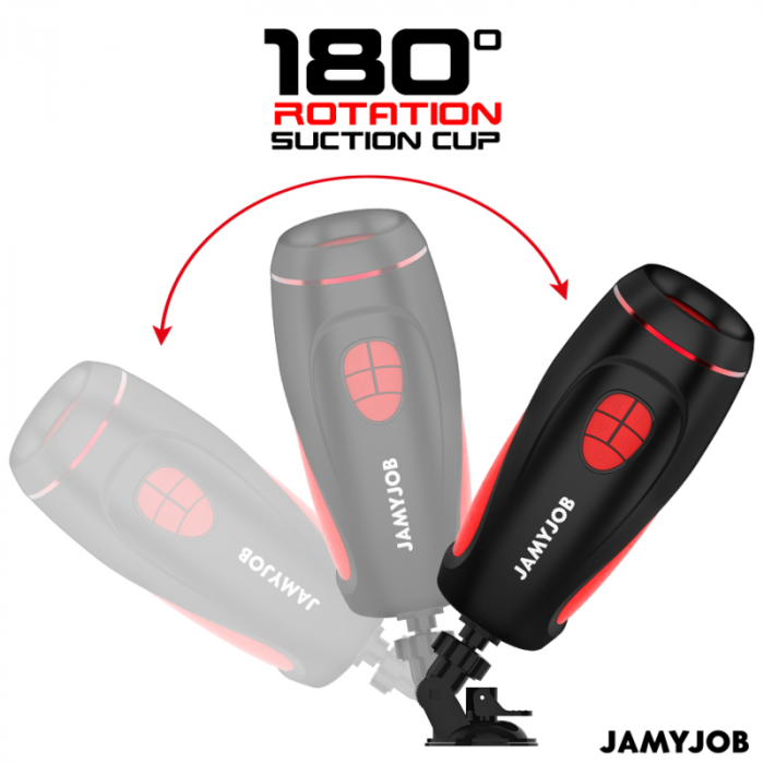 Masturbator Jamyjob Multifunctional cu Dildo Detasabil, Vibratii, Impingere și Supriza cu Functie de Suictiune [4]