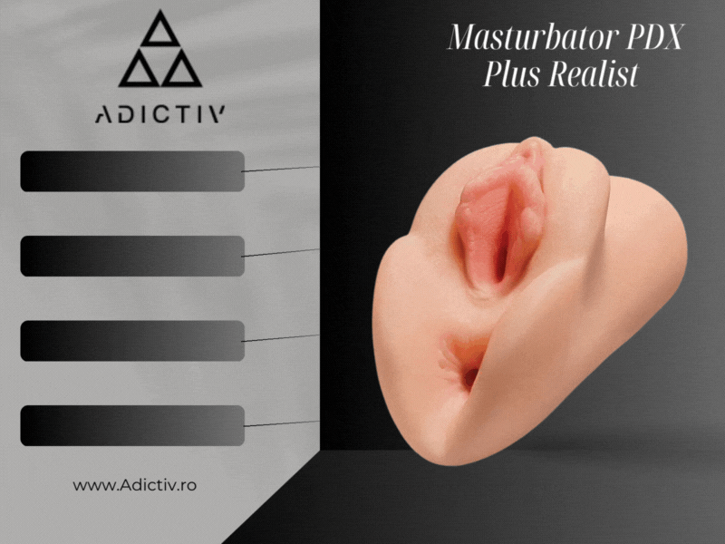 Masturbator PDX Plus Realist Pussy Paradise Ultra-Compact din Fanta-Flesh [2]