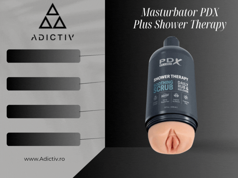 Masturbator PDX Plus Shower Therapy – Discret în Forma de Sticla de Sampon [2]