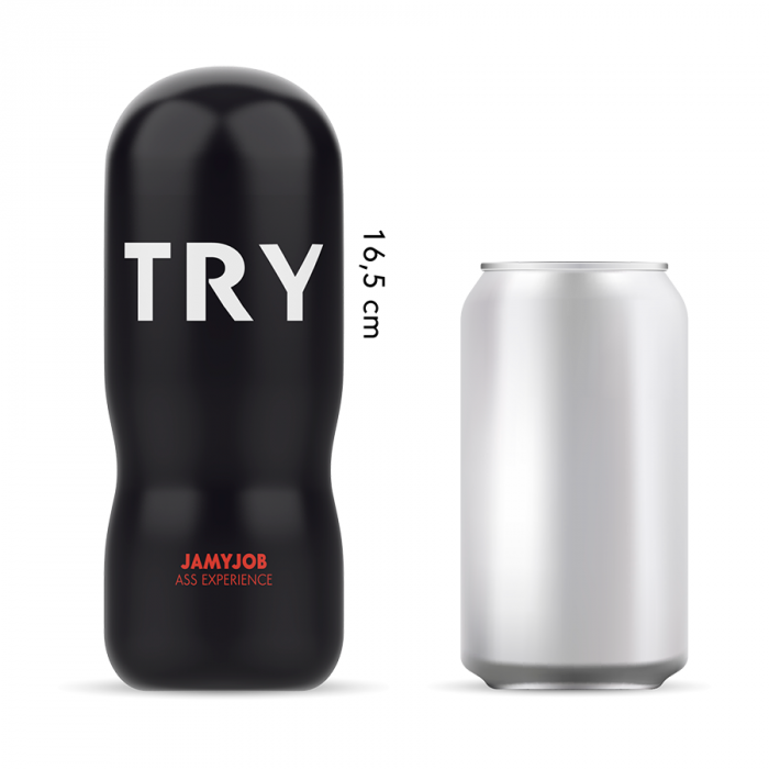 Masturbator Realist Jamyjob, forma anus, din TPR, culoare naturala, 12 cm x 5 cm [6]