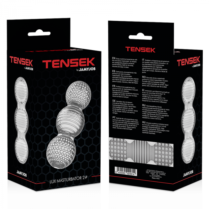 Masturbator Transparent JAMYJOB TENSEK 2 cu Design Realist si Material TPE ULTRASKYN [6]
