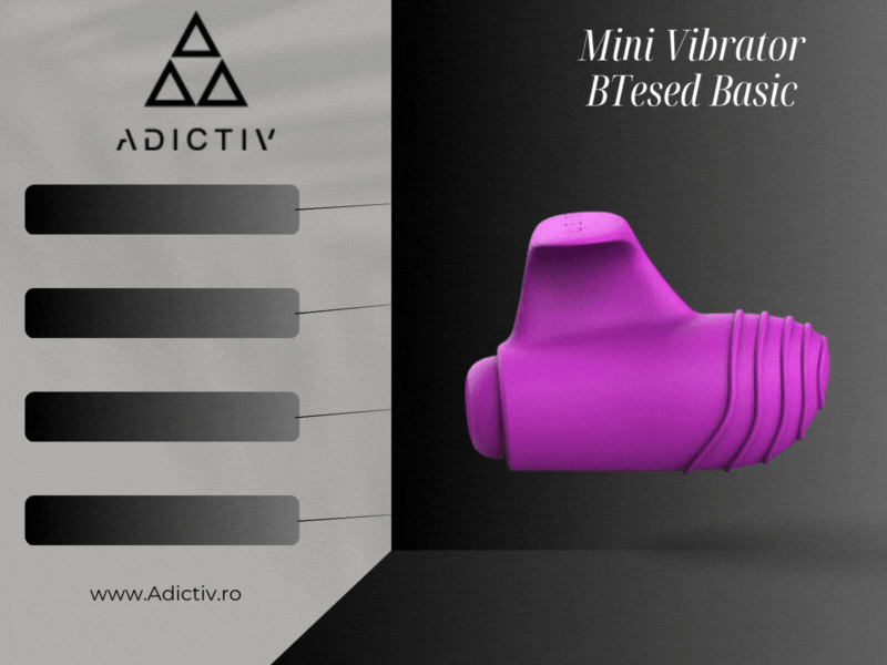 Mini Vibrator BTesed Basic cu Motor Pulsant pentru Stimulare de Precizie [2]