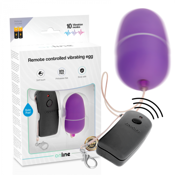 Ou Vibrador ONLINE cu Telecomanda – 10 Moduri Vibratie, Jucarie Discreta și Rezistenta la Apa [3]