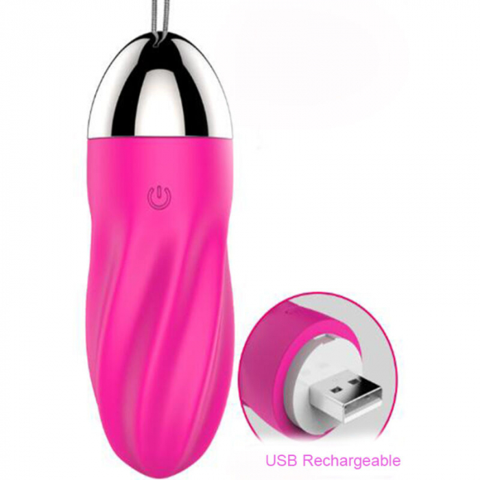 Ou Vibrator Armony Sweety, cu Vibratii, din Silicon Roz, cu Telecomanda [3]