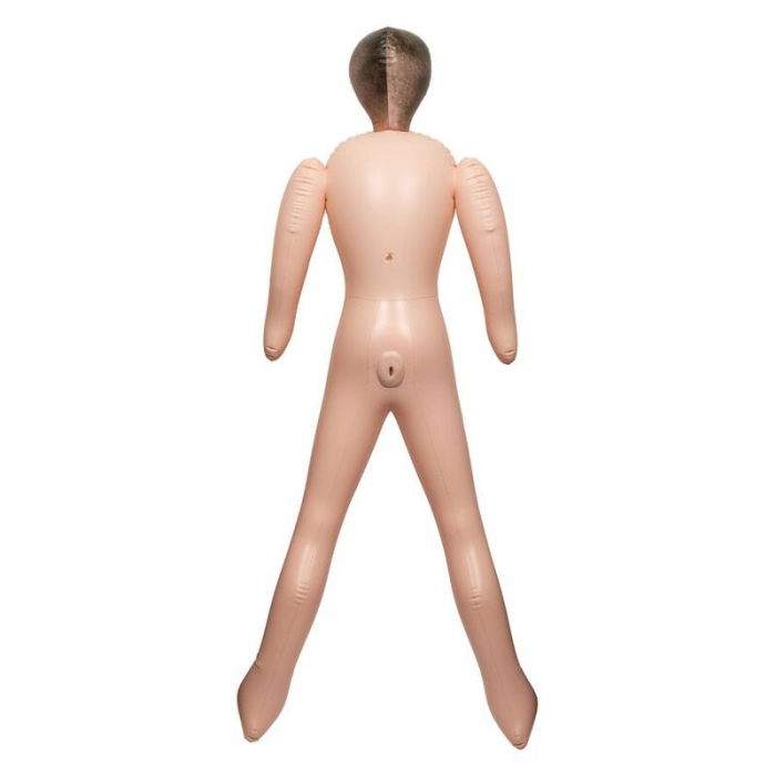 Papusa gonflabila Personal Trainer Love Doll de la CalExotics, din PVC, cu design realist si dong texturat [6]