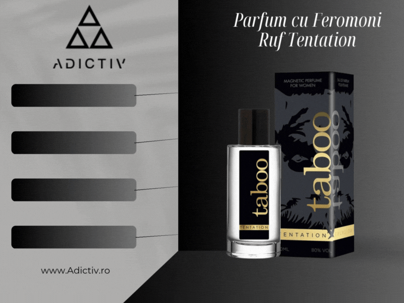 Parfum cu Feromoni Ruf Tentation pentru Femei – Seductie si Atractivitate Intensa, 50 ml [2]