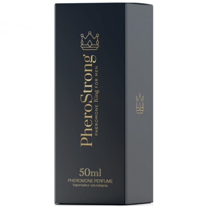 Parfum cu feromoni Pherostrong pentru barbati, aroma lemnos-aromatica, 50 ml [4]