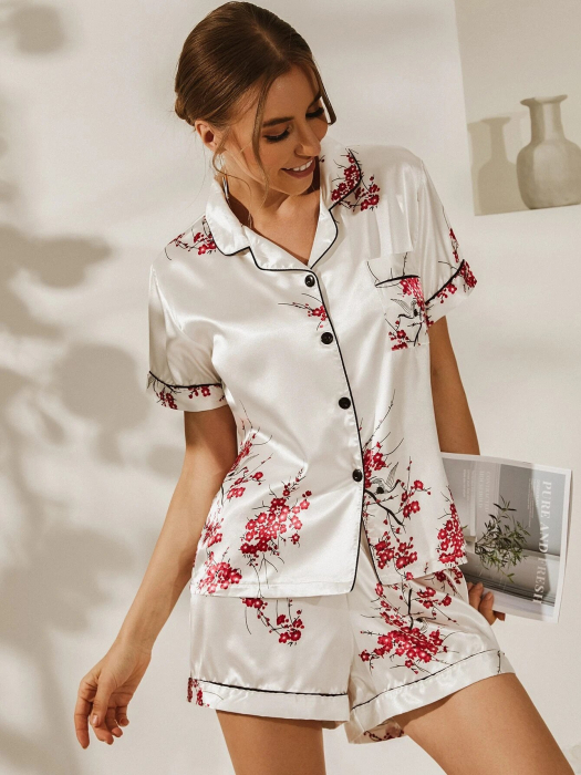 Pijama dama satin eva adcp0082 adictiv