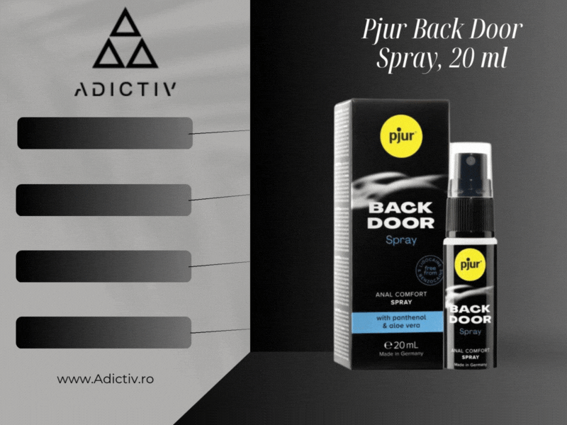 Pjur Back Door Spray - Spray Relaxant Anal pentru Barbati 20 ml [2]