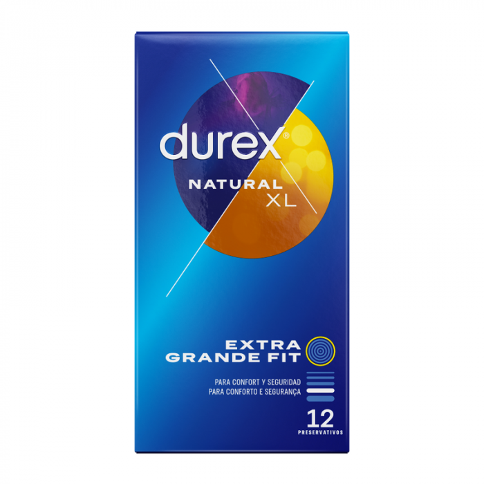 Prezervative Durex Natural XL – Extra-Largi pentru Confort Maxim 12 buc [3]