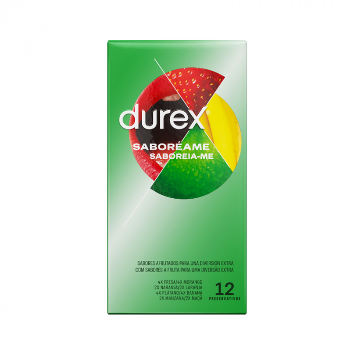 Prezervative Durex Saboreame cu Arome Fructate,53 mm, pentru Distractie Extra 12 buc [3]