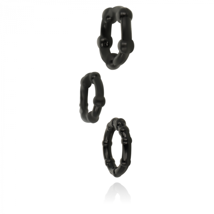 Set 3 Inele Ohmama pentru Penis si Testicule - Potenta si Durata Erectie [3]