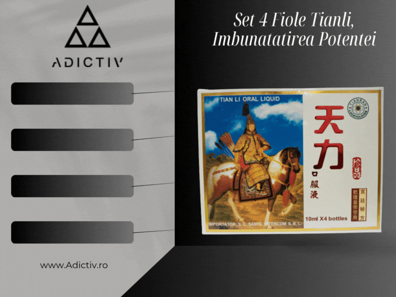 Set 4 Fiole Tianli pentru Imbunatatirea Potentei, Erectiei si Ejacularii Precoce 4x10 ml [2]
