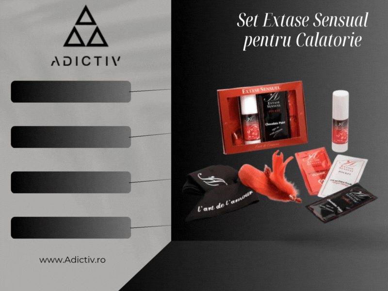 Set Extase Sensual pentru Calatorie - Kit de Produse Afrodisiace si Senzuale, Ideal pentru Momente Intime [2]