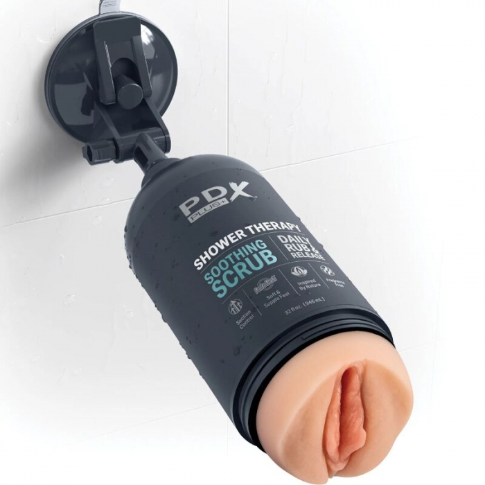 Masturbator PDX Plus Shower Therapy – Discret în Forma de Sticla de Sampon [3]