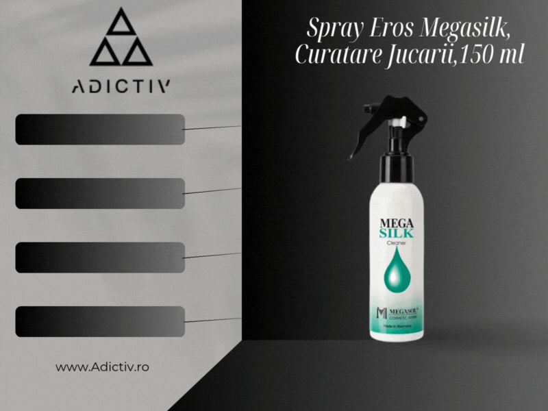Spray Eros Megasilk pentru Curatare Jucarii Sexuale 150 ml [2]