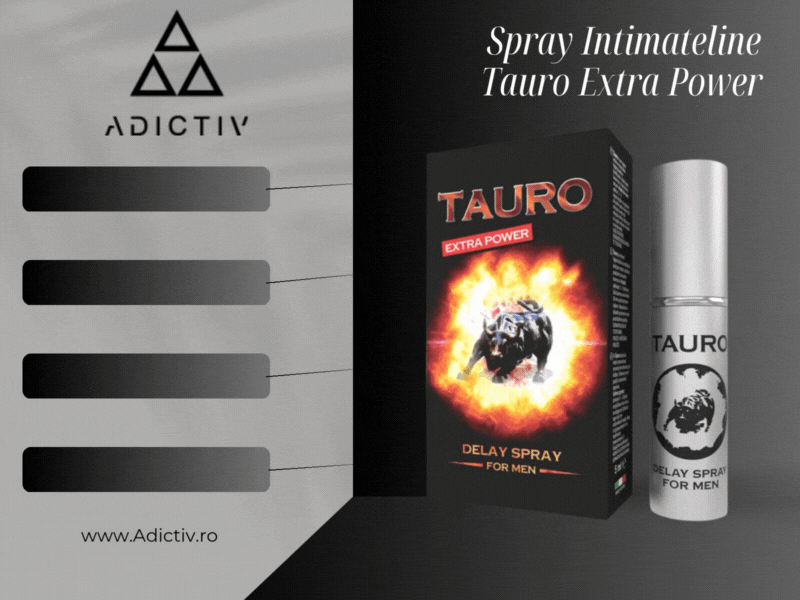 Spray Intimateline Tauro Extra Power pentru intarzierea Ejacularii, Natural, Fara Anestezice, 5 ml [2]