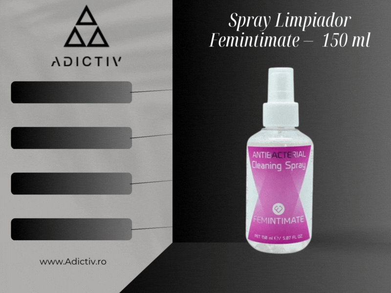 Spray Limpiador Femintimate – Igiena Perfecta pentru Jucariile Tale Intime 150 ml [2]