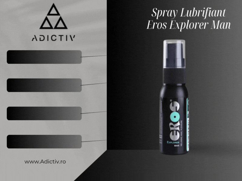 Spray lubrifiant Eros Explorer Man, pentru relaxarea zonei anale, pe baza de apa, 30 ml [2]