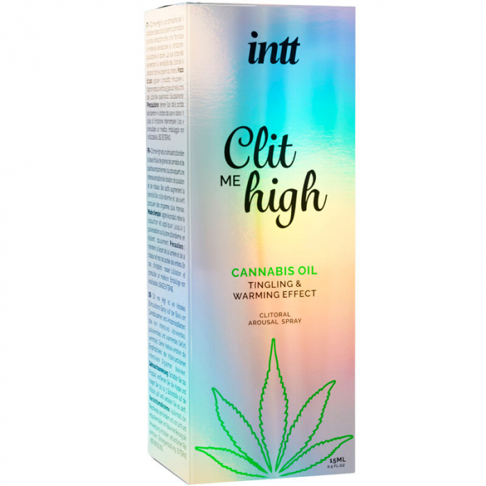 Spray Intt Stimulant pentru Clitoris - Clit Me High, cu Ulei de Seminte de Cannabis 15 ml [4]
