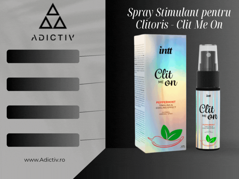 Spray Stimulant pentru Clitoris - Clit Me On, cu Aroma de Menta si Piper 12 ml [2]