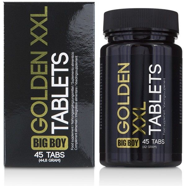 Tablete Cobeco Big Boy Golden XXL pentru Marirea Penisului si Imbunatatirea Performantei, 45 Capsule [3]