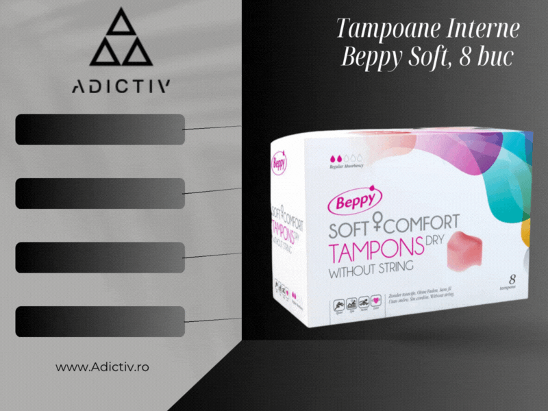 Tampoane Interne Beppy Soft Comfort Dry Igienice 8 buc [2]
