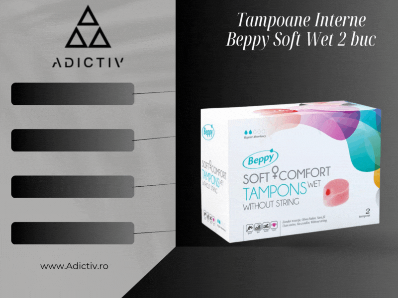 Tampoane Interne Beppy Soft Comfort Wet Igienice 2 buc [2]
