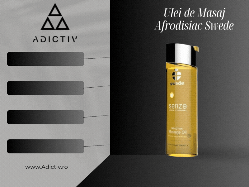 Ulei de Masaj Afrodisiac, Vegan, Aroma cuisoare, portocala si lavanda, 75 ml, Euphoria, Swede [2]