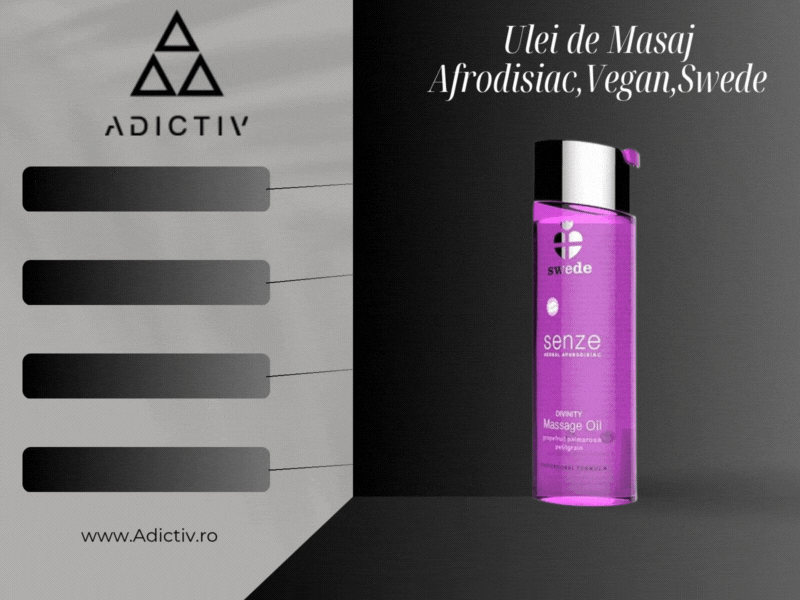 Ulei de Masaj Afrodisiac, Vegan, Aroma struguri, palmarosa si petitgrain, 75 ml, Euphoria, Swede [2]