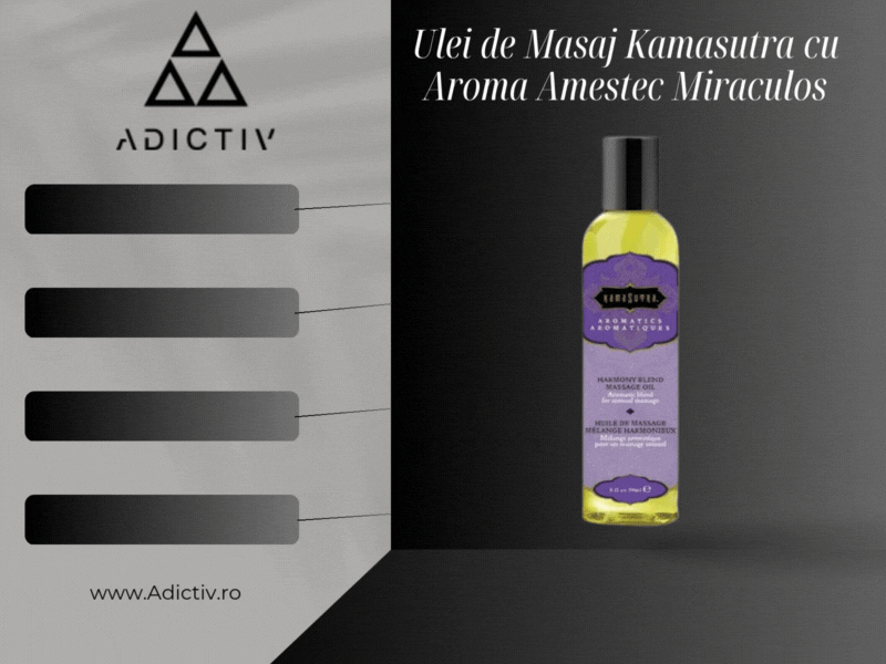 Ulei de Masaj Kamasutra cu Aroma Amestec Miraculos, Hipoalergenic, 59 ml [2]
