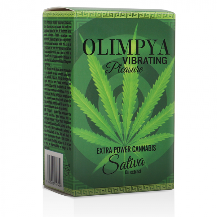 Ulei Vibrator Olimpya Vibrating Pleasure Extra Power Cannabis Sativa 6 ml [6]
