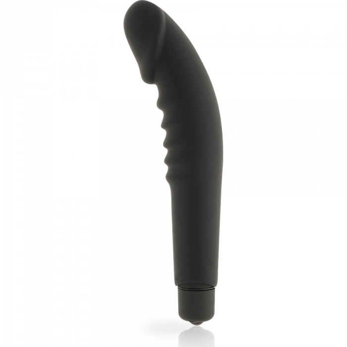 Vibrator Clasic Dolce Vita 7 Moduri de Vibratie, Negru, Silicon Moale, 158 x 31 mm, Impermeabil [3]