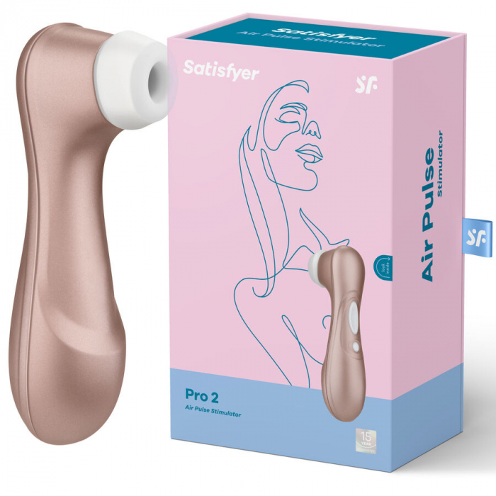 Vibrator Clitoris Satisfyer Pro 2 pentru Stimulare Clitoris Maro [7]