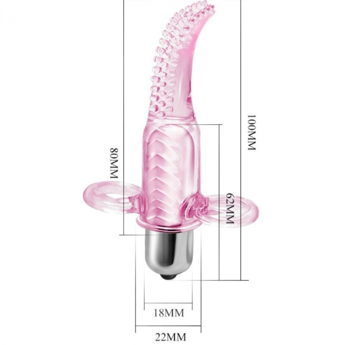 Vibrator Deget Baile Vibro Finger 10 Moduri Vibratii [10]