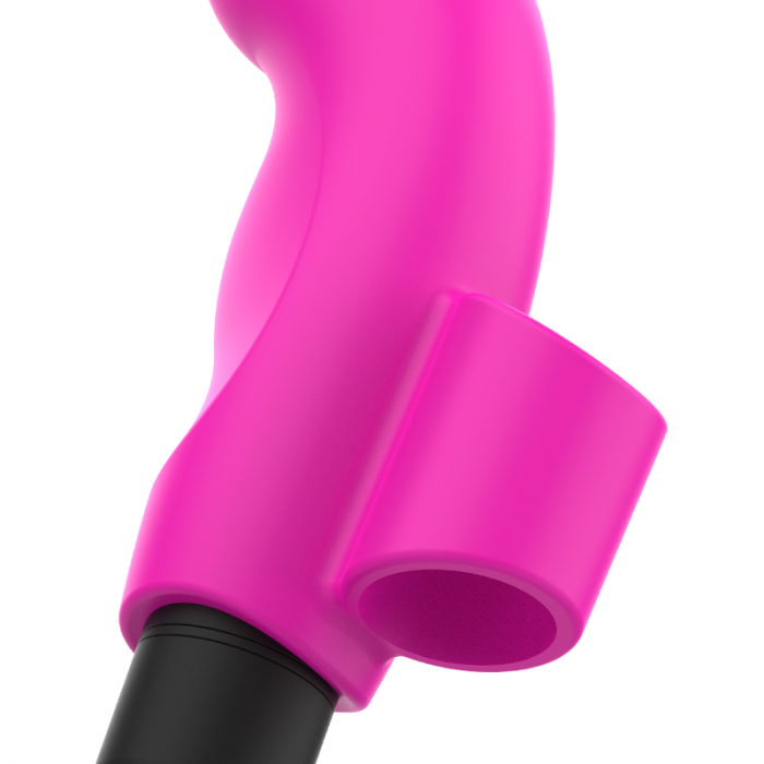 Vibrator Deget Ohmama din Silicon Moale, 11.000 RPM, Rezistent la Apa, Hipoalergenic , 90 x 43 mm [4]