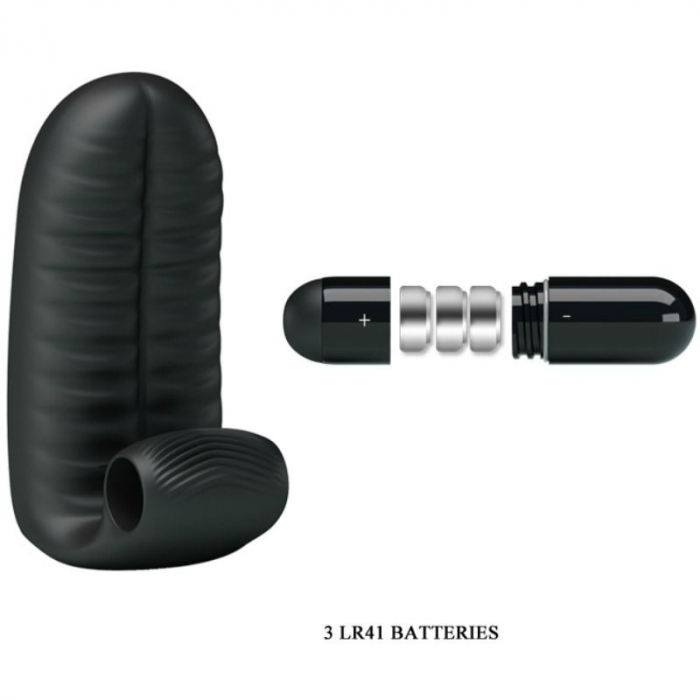 Vibrator Deget Pretty Love Abbott cu Vibratii Negru [6]
