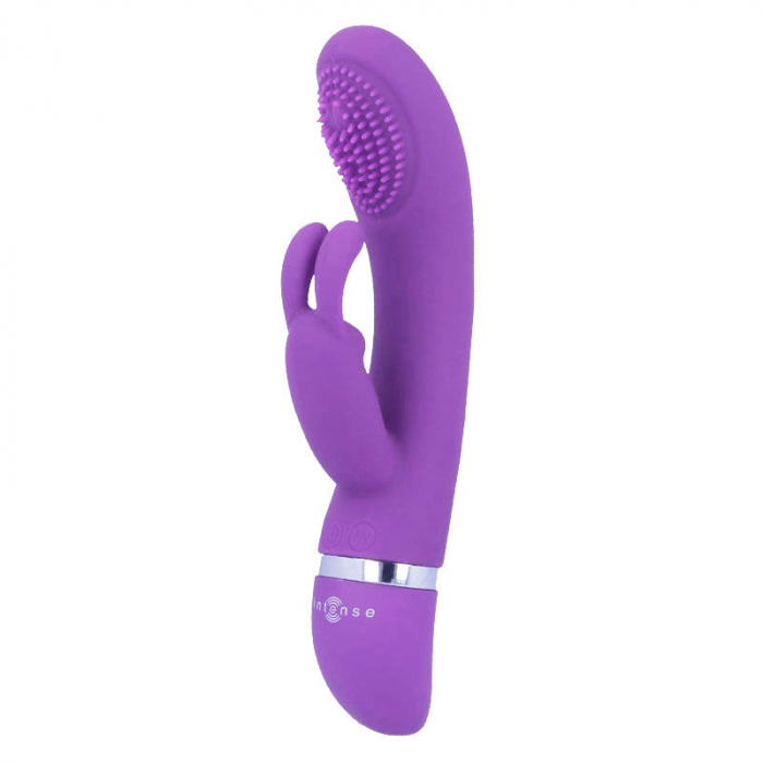 Vibrator Iepuras Intense Susy 7 Moduri Vibratii Silicon, Mov, 18.8 cm [4]