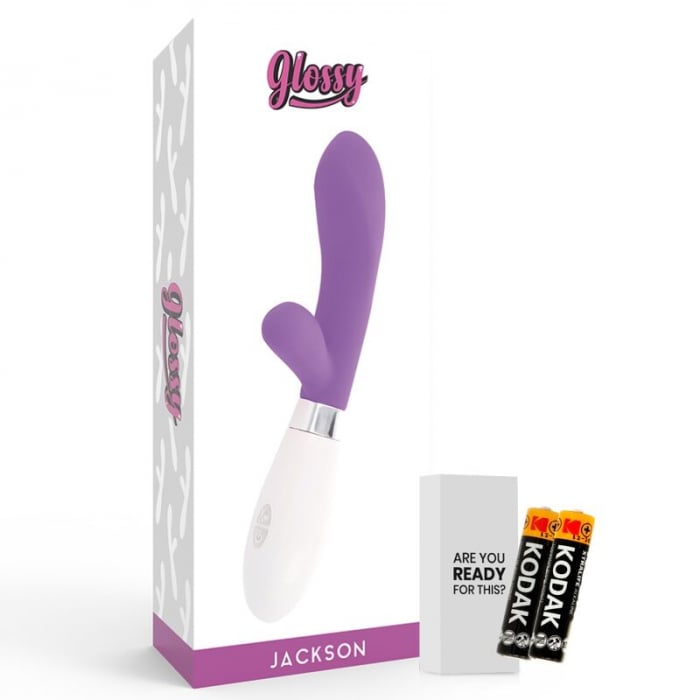 Vibrator Iepuras  Jackson din Silicon Mov, 10 Moduri de Vibratie, Dual Motor, 12 cm, Glossy [6]