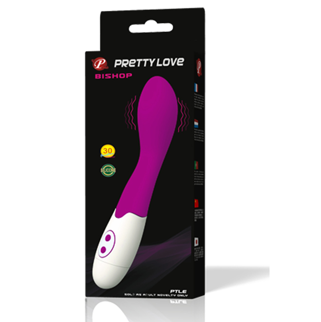 Vibrator Pretty Love Bishop cu 30 Moduri de Vibratii, din Silicon, Stimulare Intensa, Design Ergonomic [3]