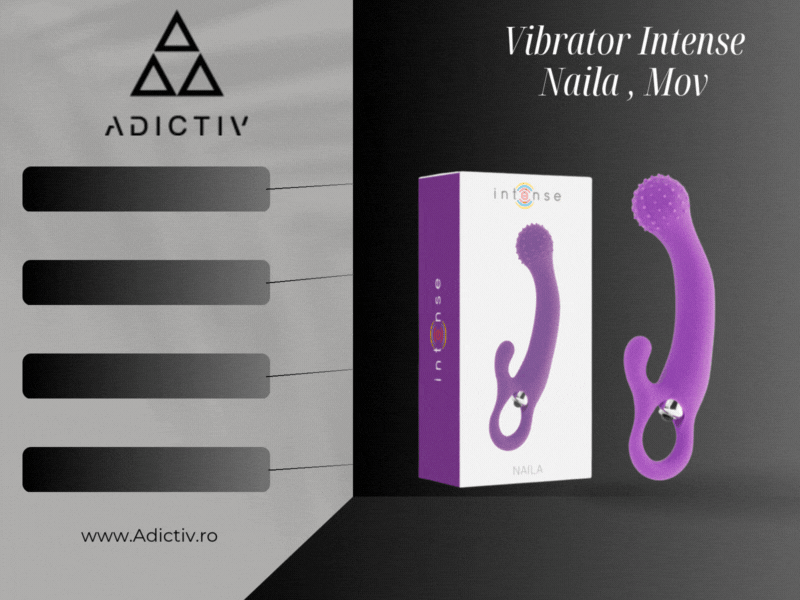 Vibrator Intense Naila Silicon Mov 17.5 cm [2]