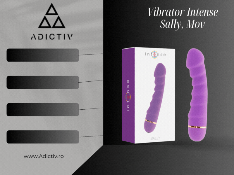 Vibrator Intense Sally 20 Moduri de Vibratie Silicon Mov [2]