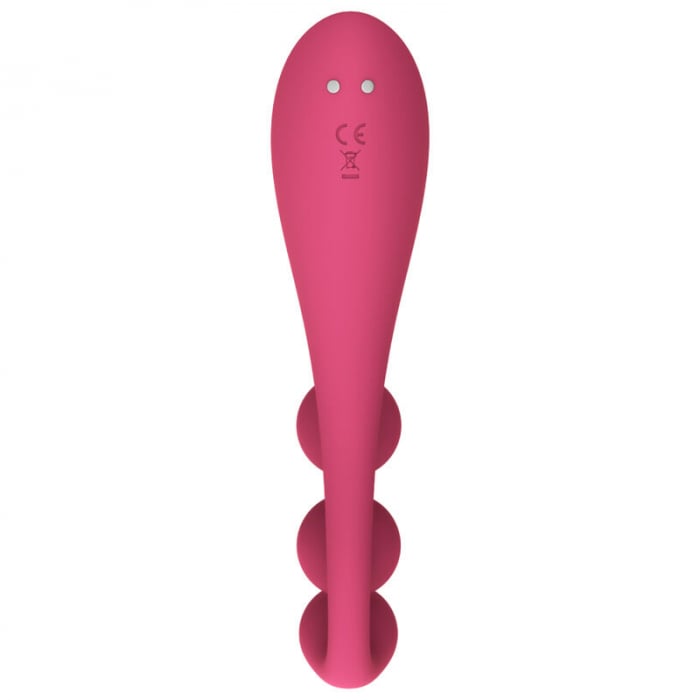 Vibrator Multifunctional Satisfyer Tri Ball 1 – Stimuleaza Punctul G, Clitorisul si Anusul Simultan, 50 Moduri Vibratie, Silicon Premium [4]